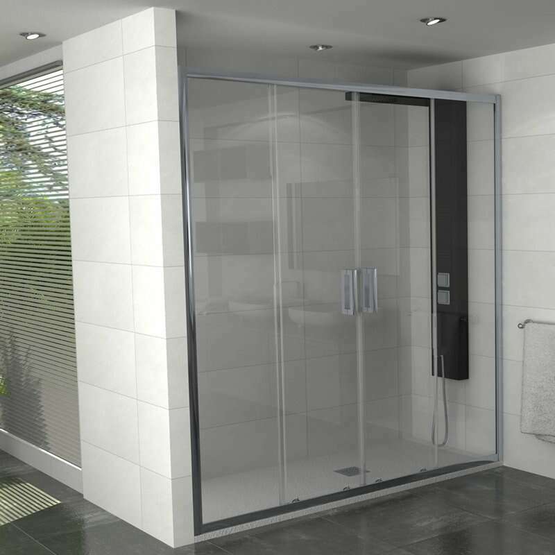 Paroi de douche coulissante 160 cm - Manhattan