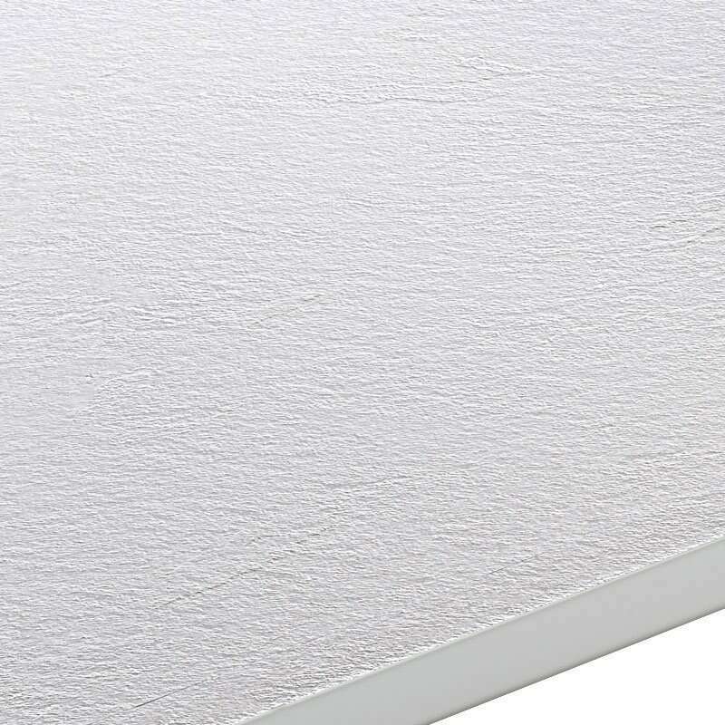 Option grille en résine à la couleur du receveur blanc